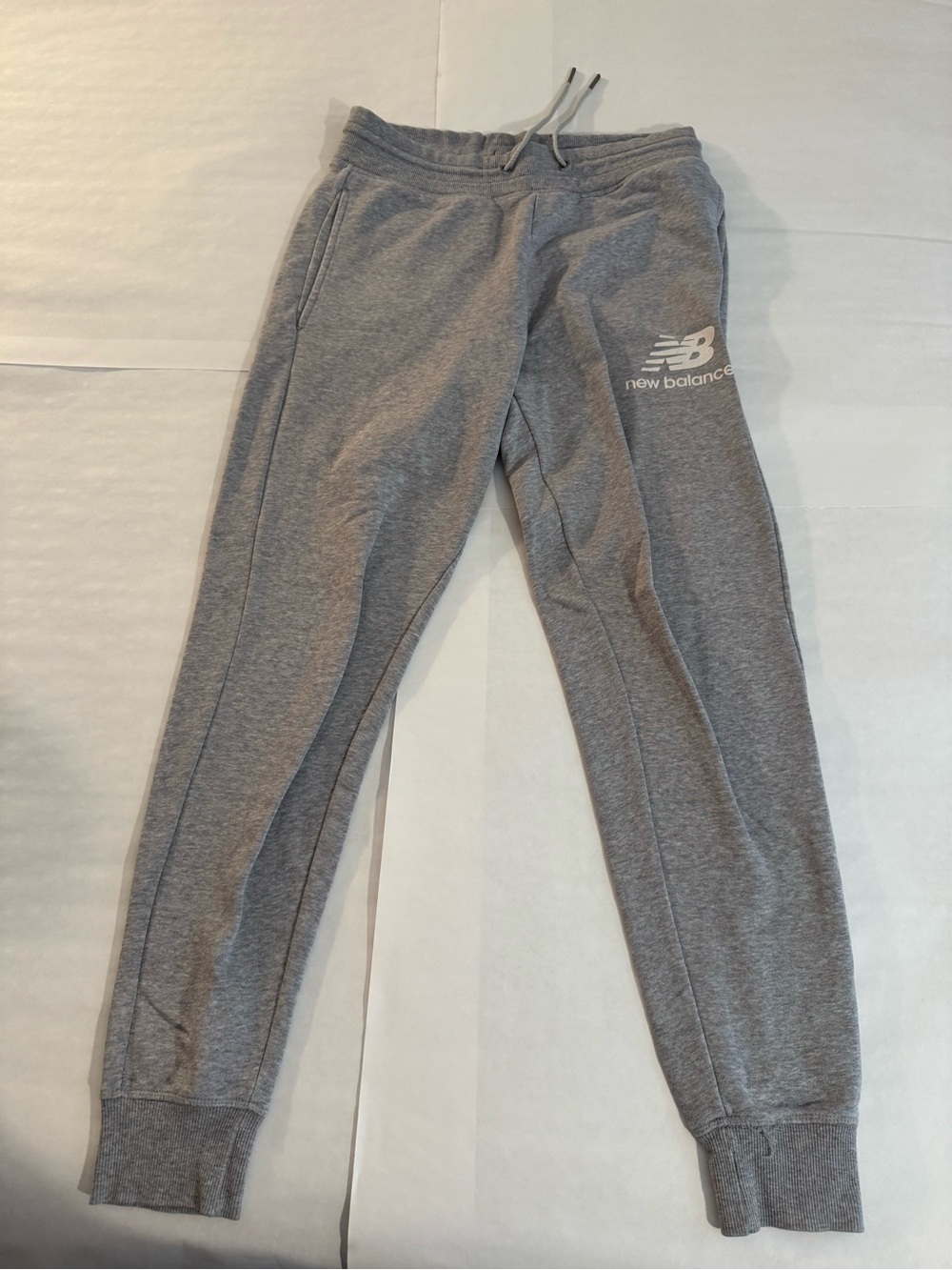 New Balance Gray Logo Jogger Sweatpants